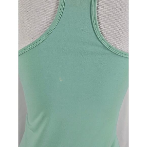 BUFFBUNNY WOMEN'S MINT GREEN RACERBACK TANK – SIZE SMALL – STRETCH FIT - Picture 4 of 11